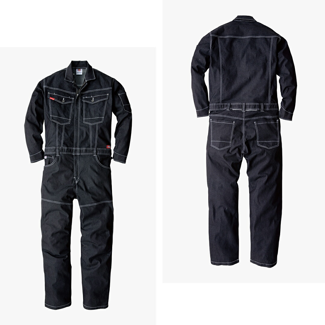 楽天市場】Dickies ディッキーズ D706 つなぎ 長袖 ストレッチ デニム
