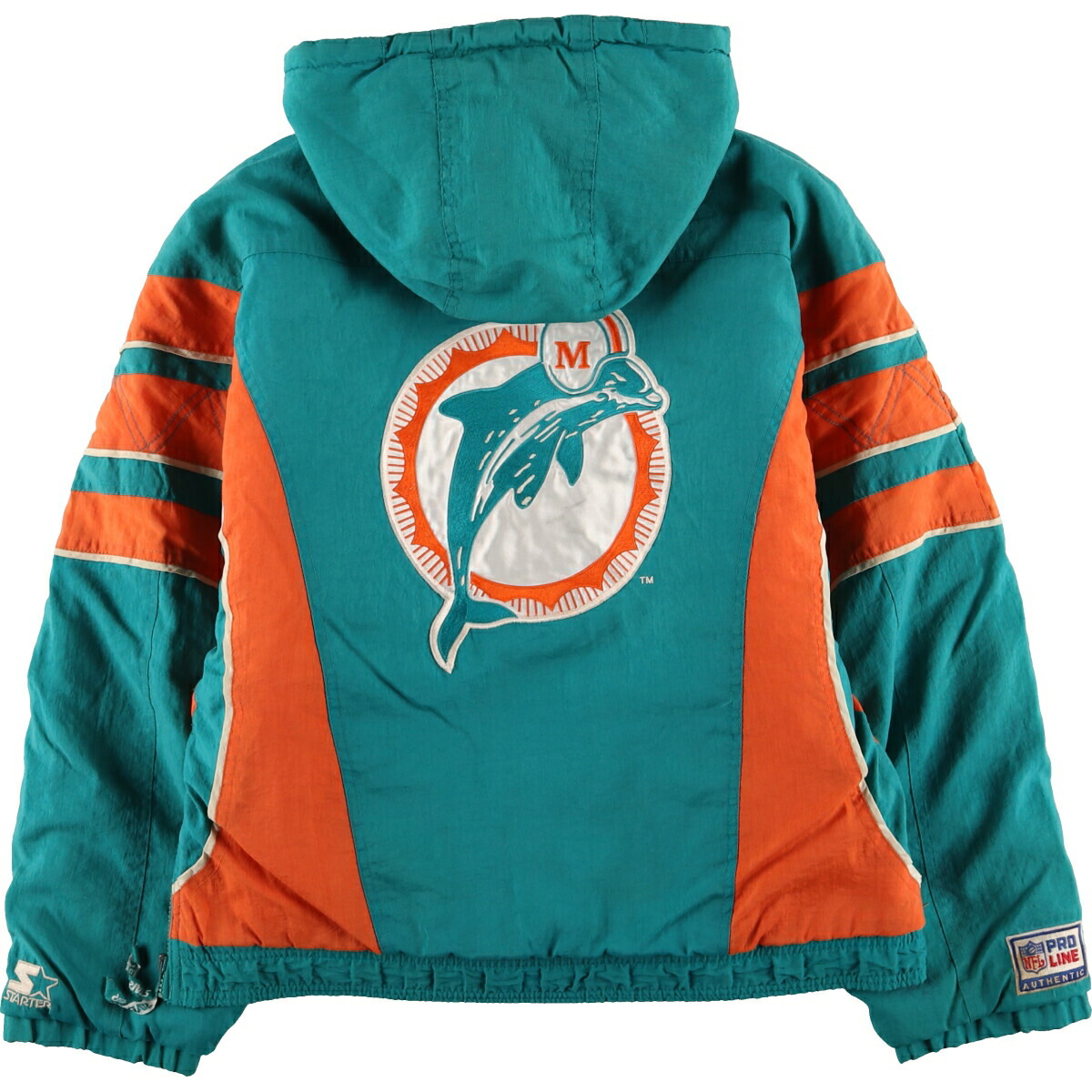 古着 90年代 スターター Starter PRO LINE NFL MIAMI DOLPHINS