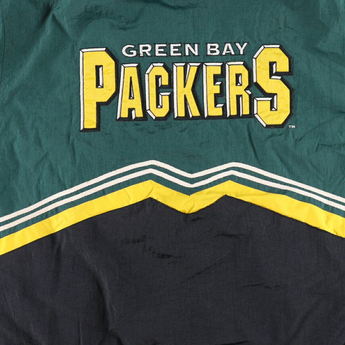 古着 90年代 LOGO ATHLETIC NFL GREEN BAY PACKERS グリーンベイ