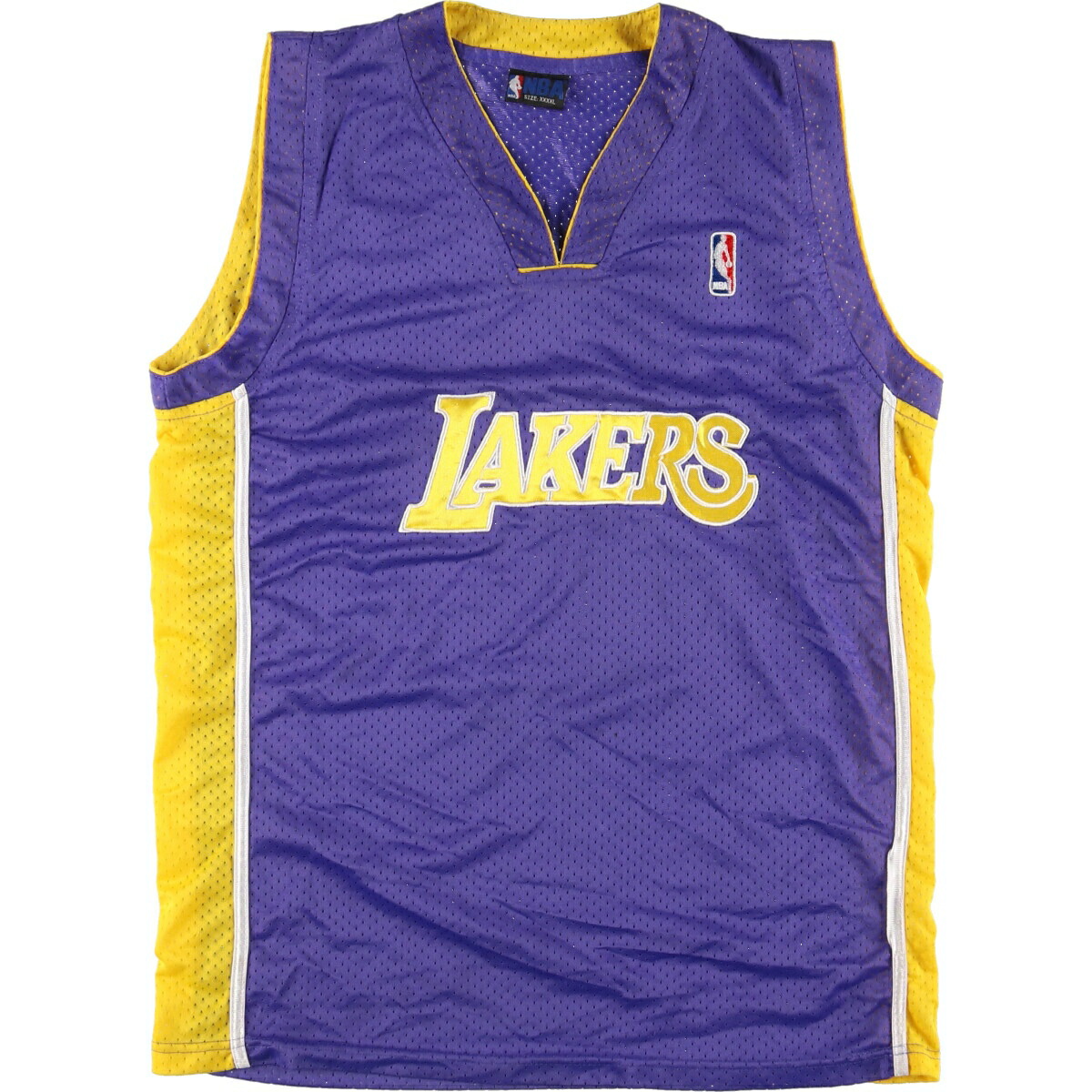 古着 90年代 NBA LOS ANGELES LAKERS ロサンゼルスレイカーズ Vネック
