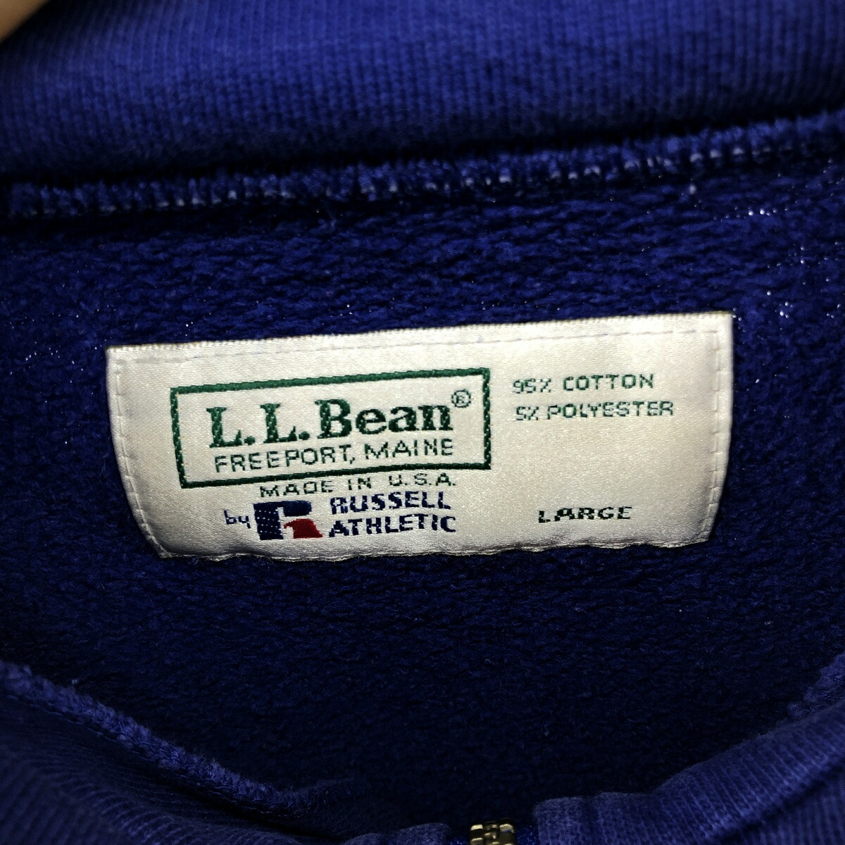 古着 90年代 ラッセル Russell L.L.Bean エルエルビーン ダブルネーム