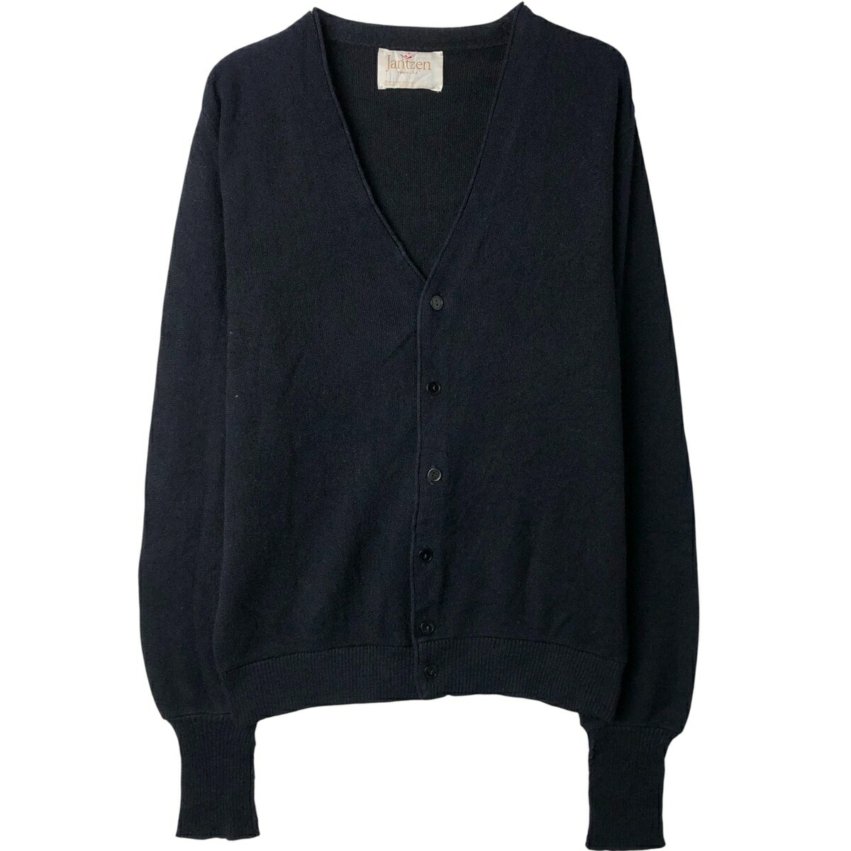 古着 70年代 ジャンセン Jantzen アクリルニットカーディガン USA製