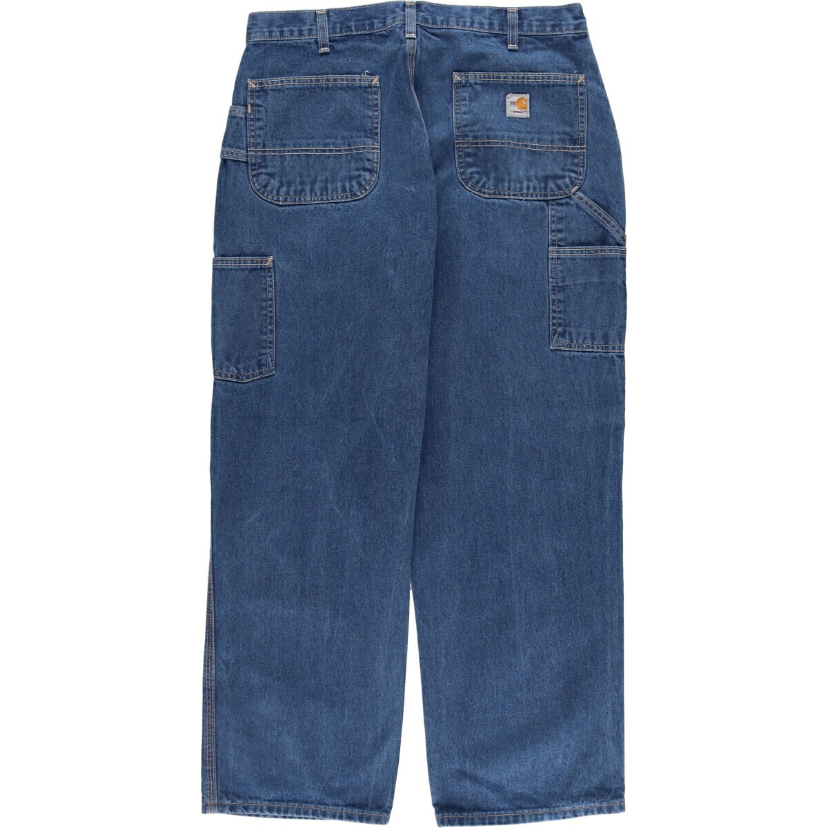 カーハートW34L32デニムペインターパンツFR550ワークパンツ古着メンズ