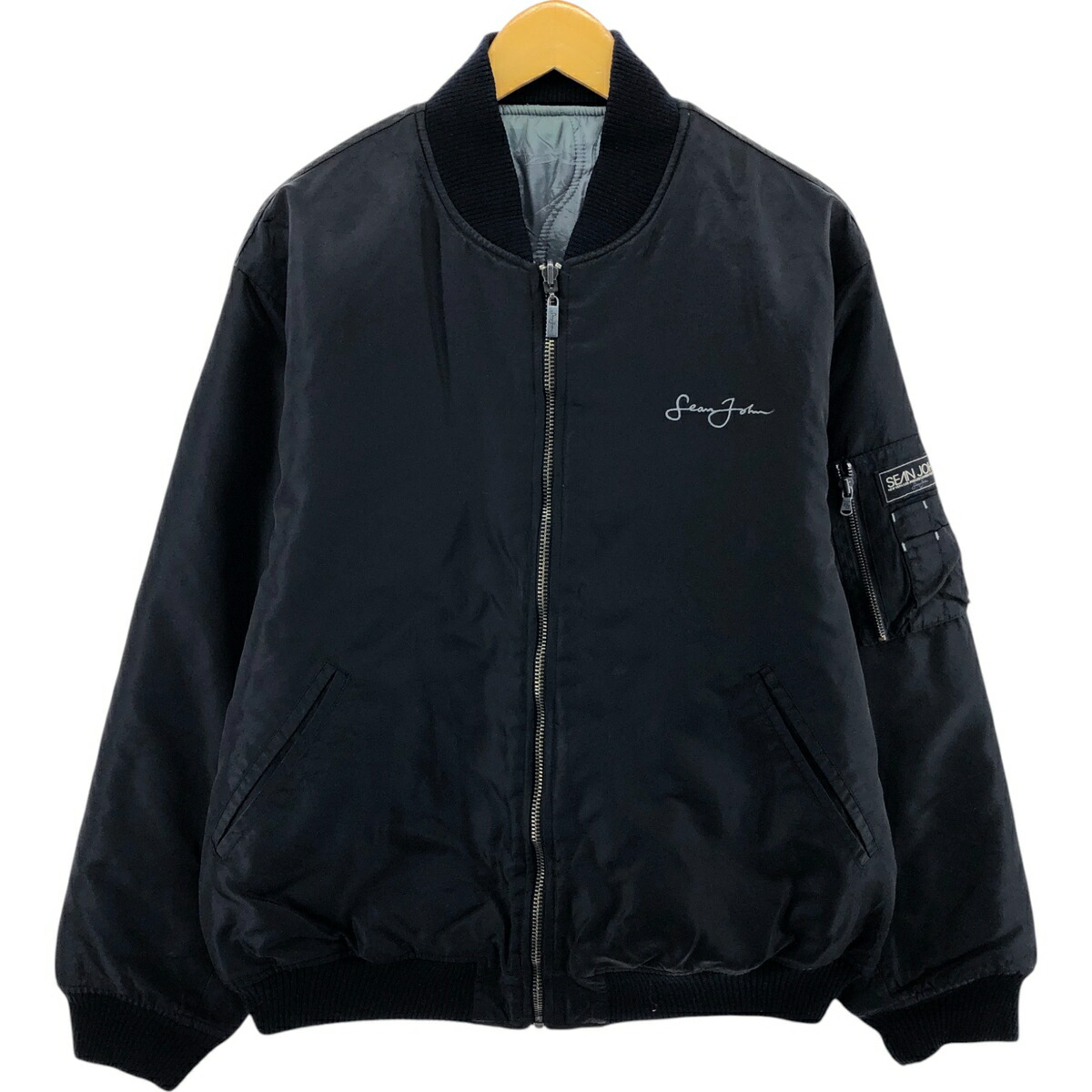 SEAN JOHN MA-1 リバーシブル アウター b-boy HIPHOP リバーシブル
