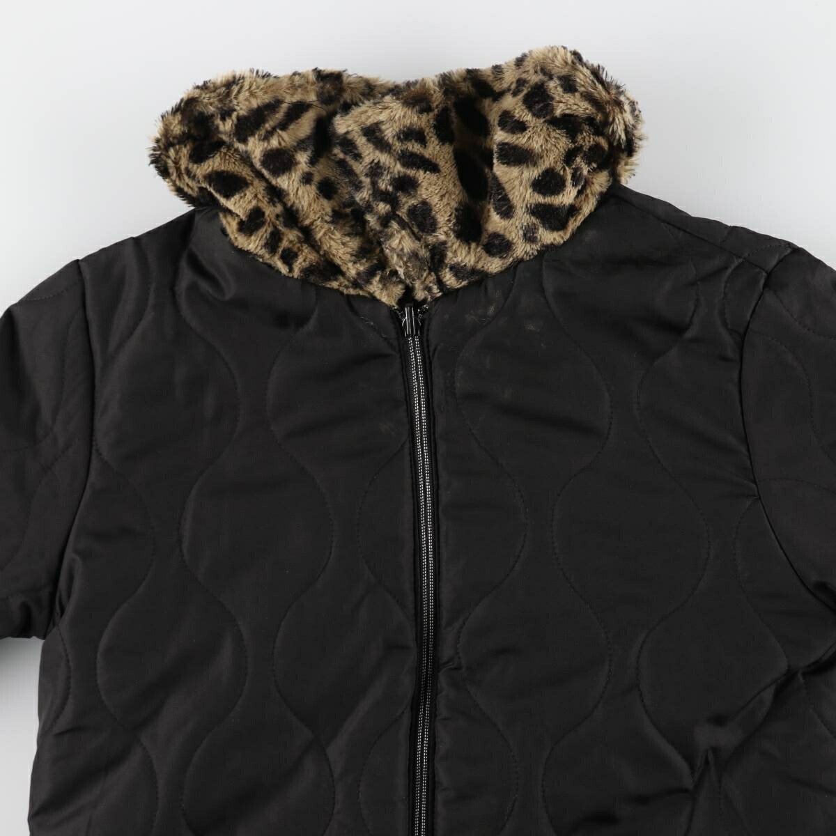 古着 LOVE LIFE LIVE レオパード柄 ヒョウ柄 リバーシブル フェイク