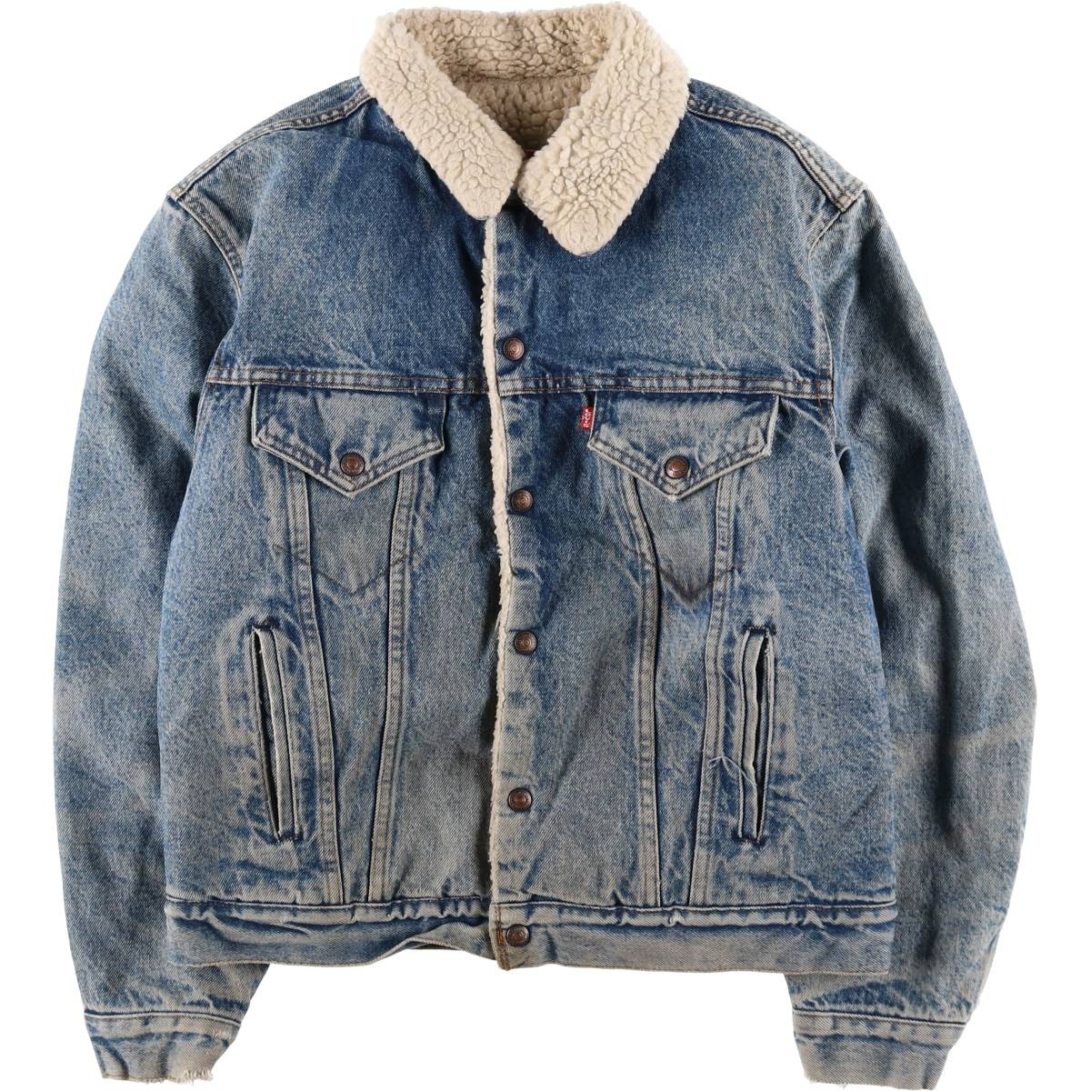 古着 80年代 リーバイス Levis SAN FRANCISCO デニムボアジャケット