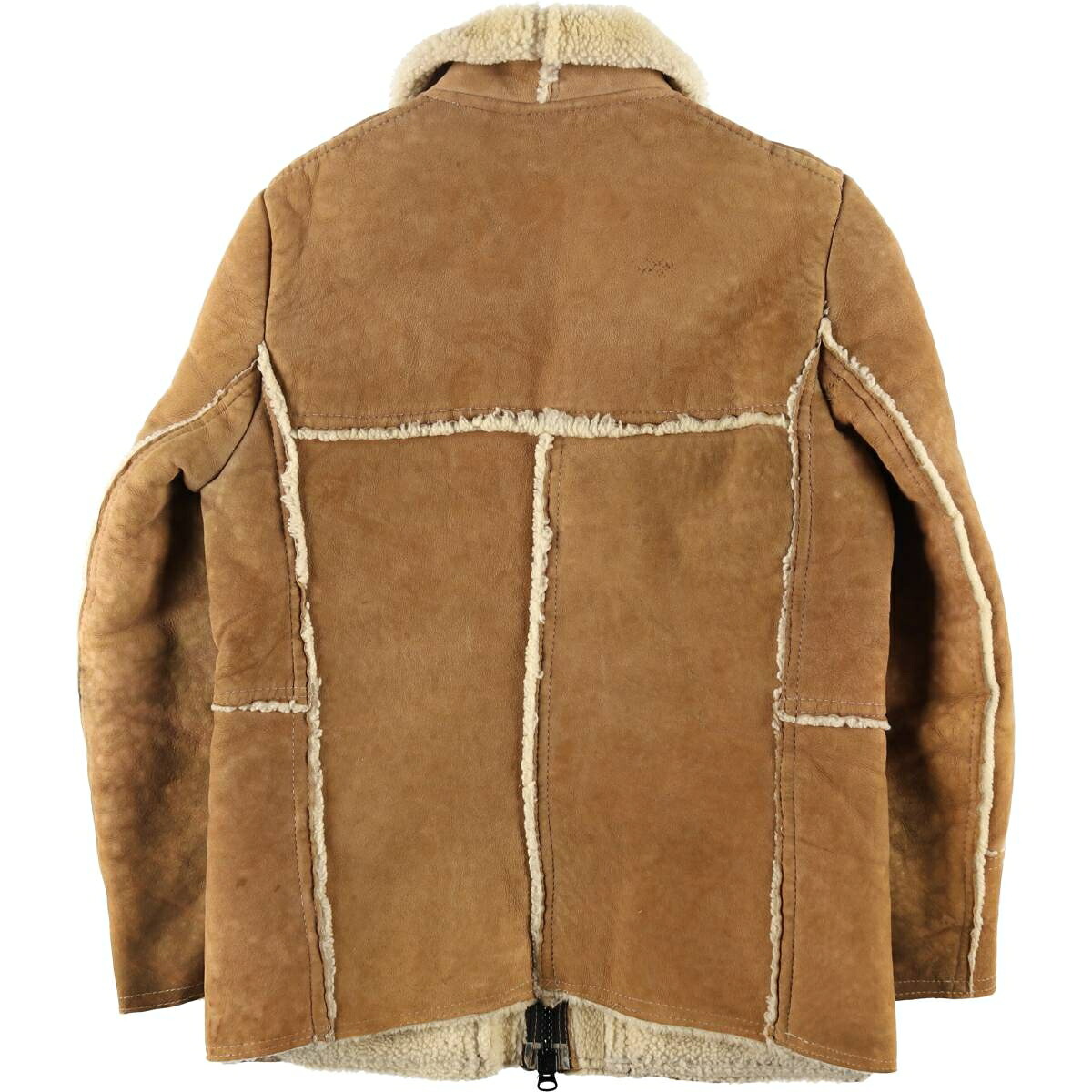 古着 O'NED ムートンジャケット フランス製 レディースXL相当