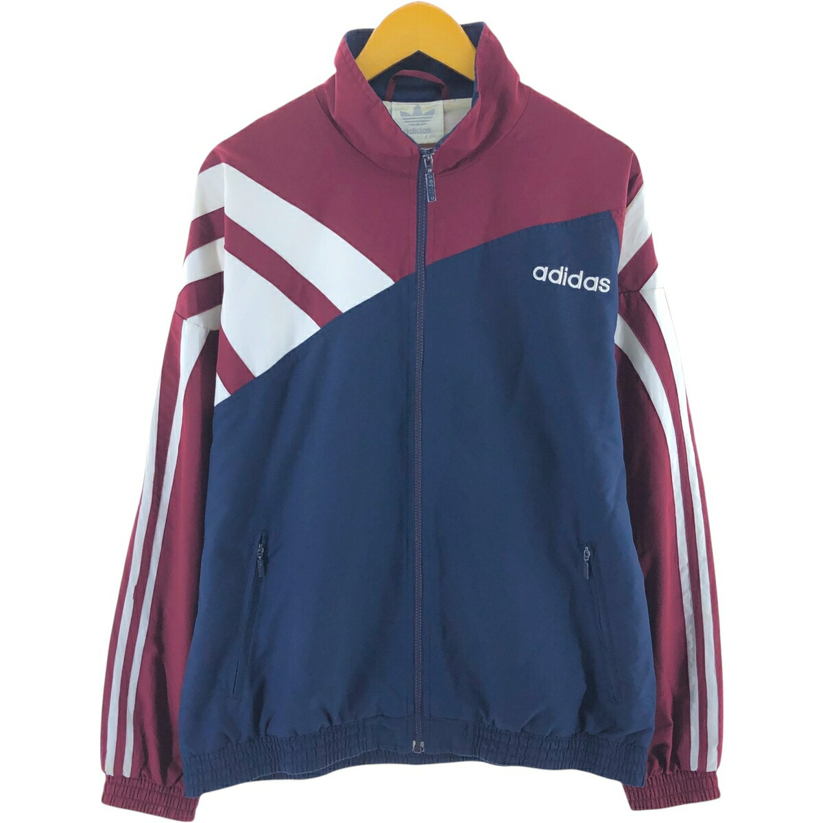 古着 80年代 アディダス adidas ウインドブレーカー メンズL相当