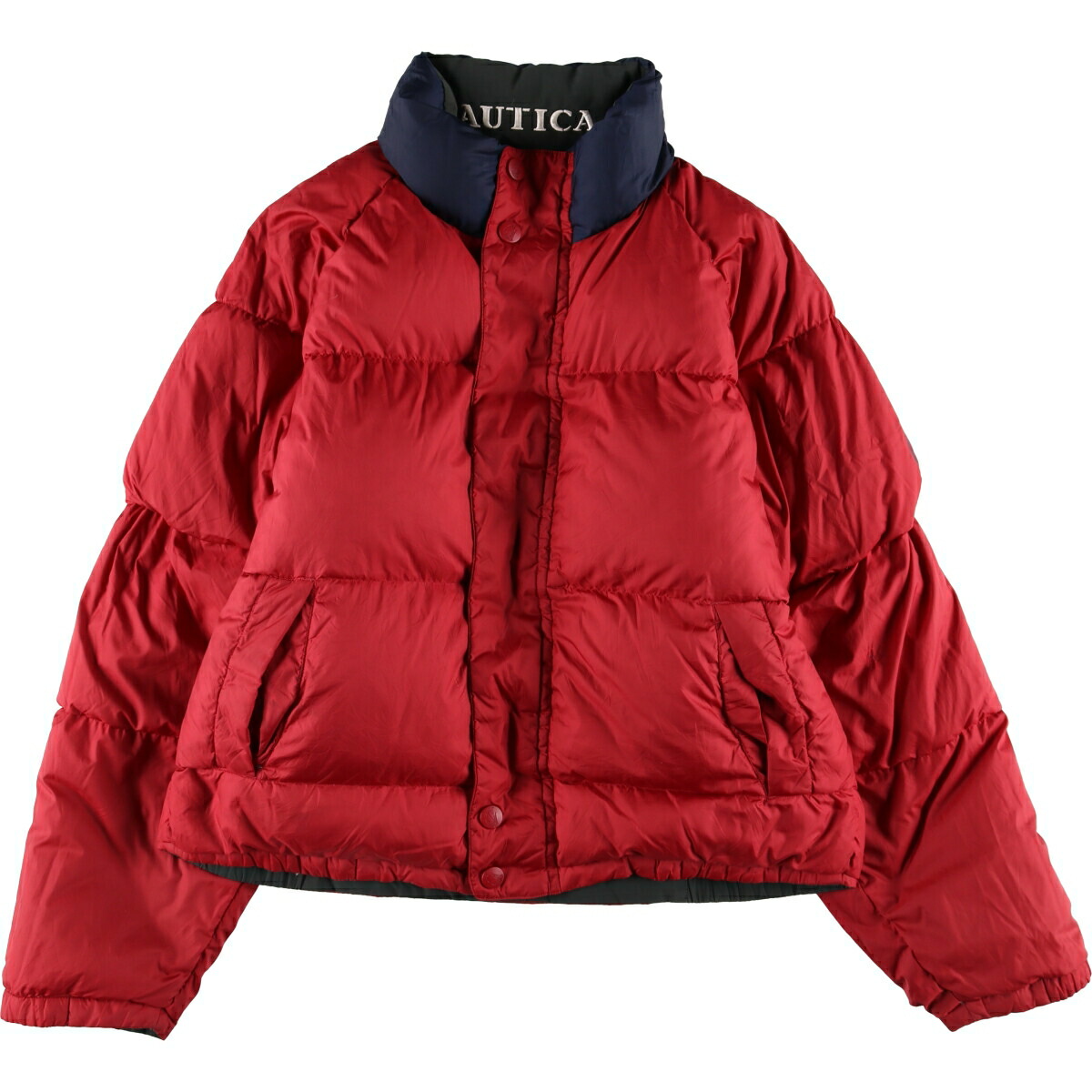 古着 90年代 ノーティカ NAUTICA リバーシブル ダウンジャケット