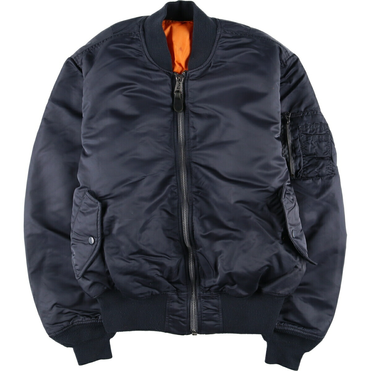 古着 90年代 民間品 アルファ ALPHA MA-1タイプ ミリタリー フライト