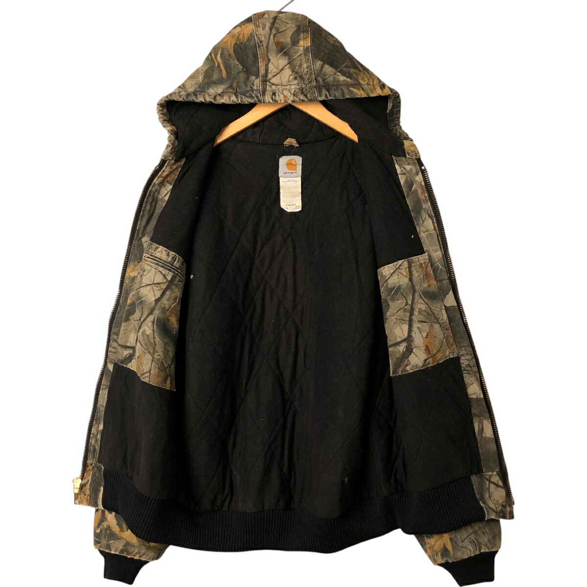 古着 00年代 カーハート Carhartt アクティブジャケット 迷彩柄 リアル