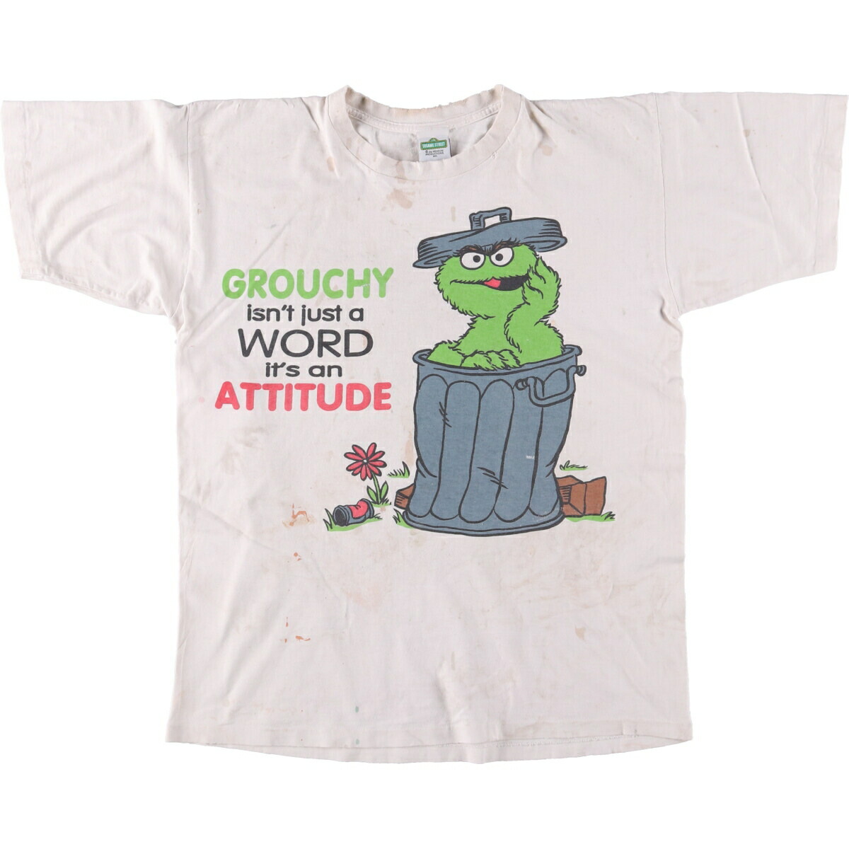 古着 90年代 SESAME STREET セサミストリート オスカー キャラクター