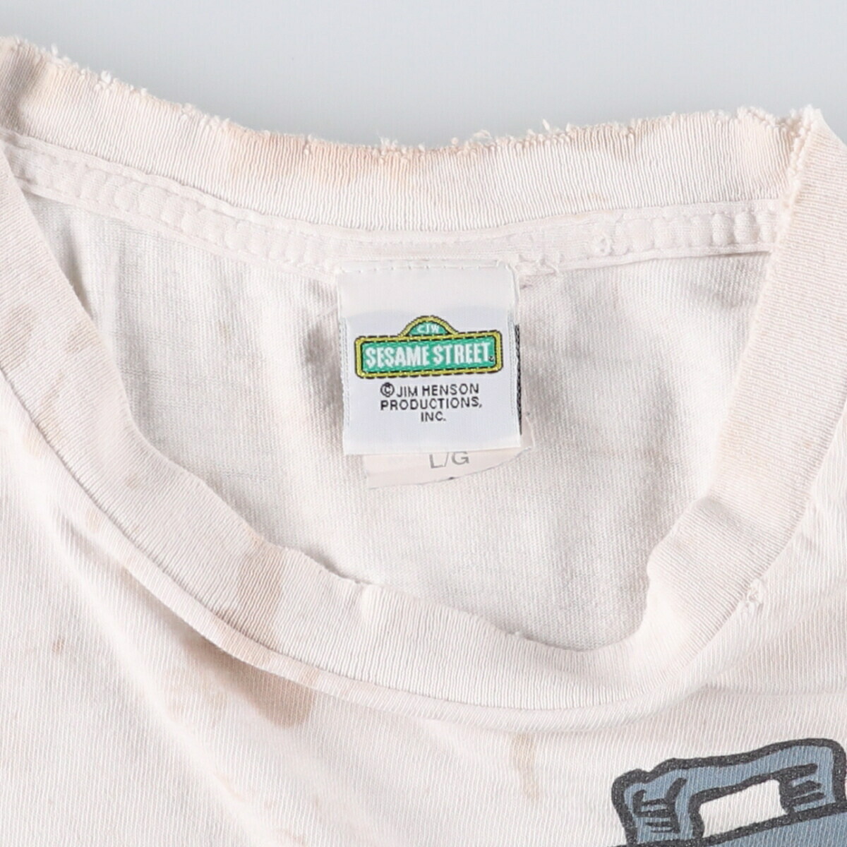 古着 90年代 SESAME STREET セサミストリート オスカー キャラクター