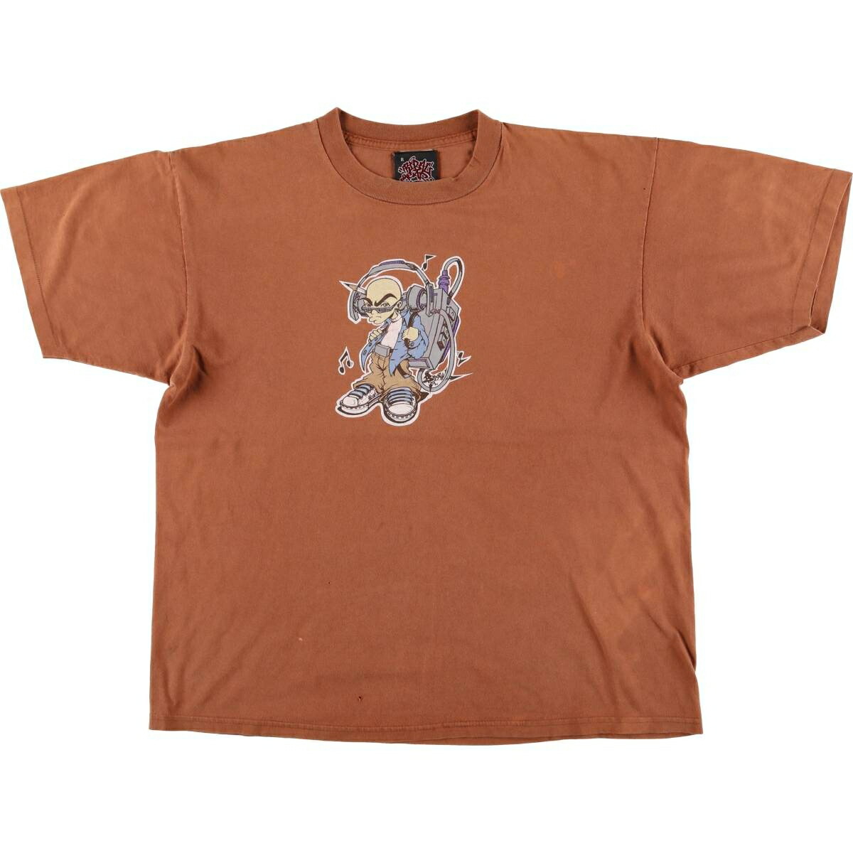 古着 90年代 トライバルギア Tribal Gear プリントTシャツ USA製