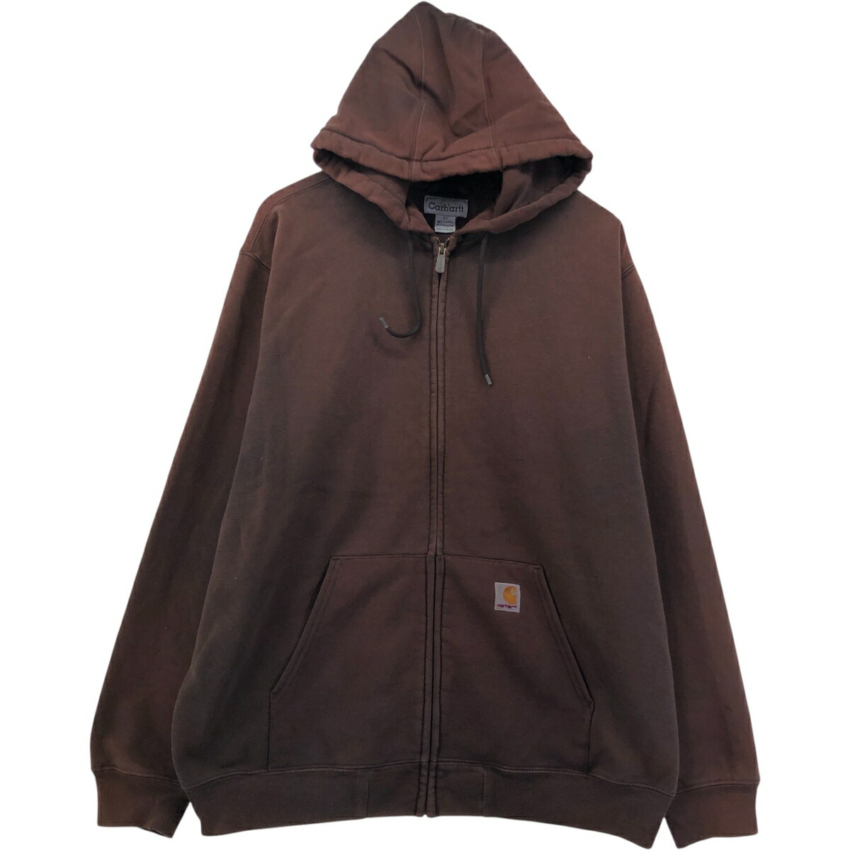 古着 カーハート Carhartt スウェットフルジップパーカー メンズXL相当