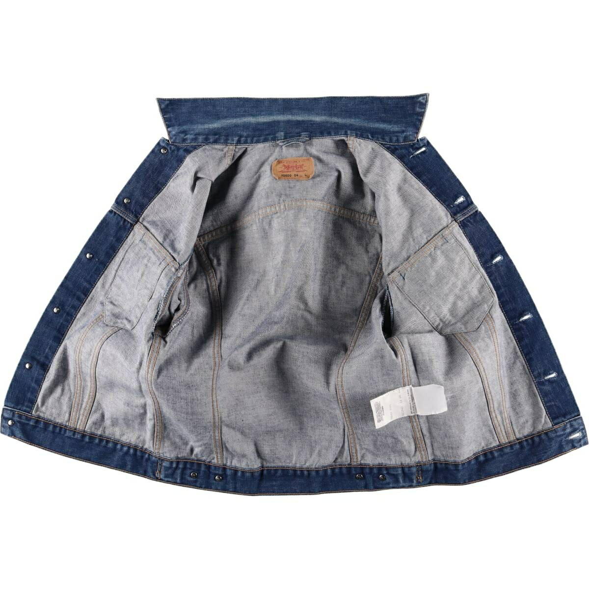 古着 濃紺 90年代 リーバイス Levis 70500-04 ユーロモデル デニム