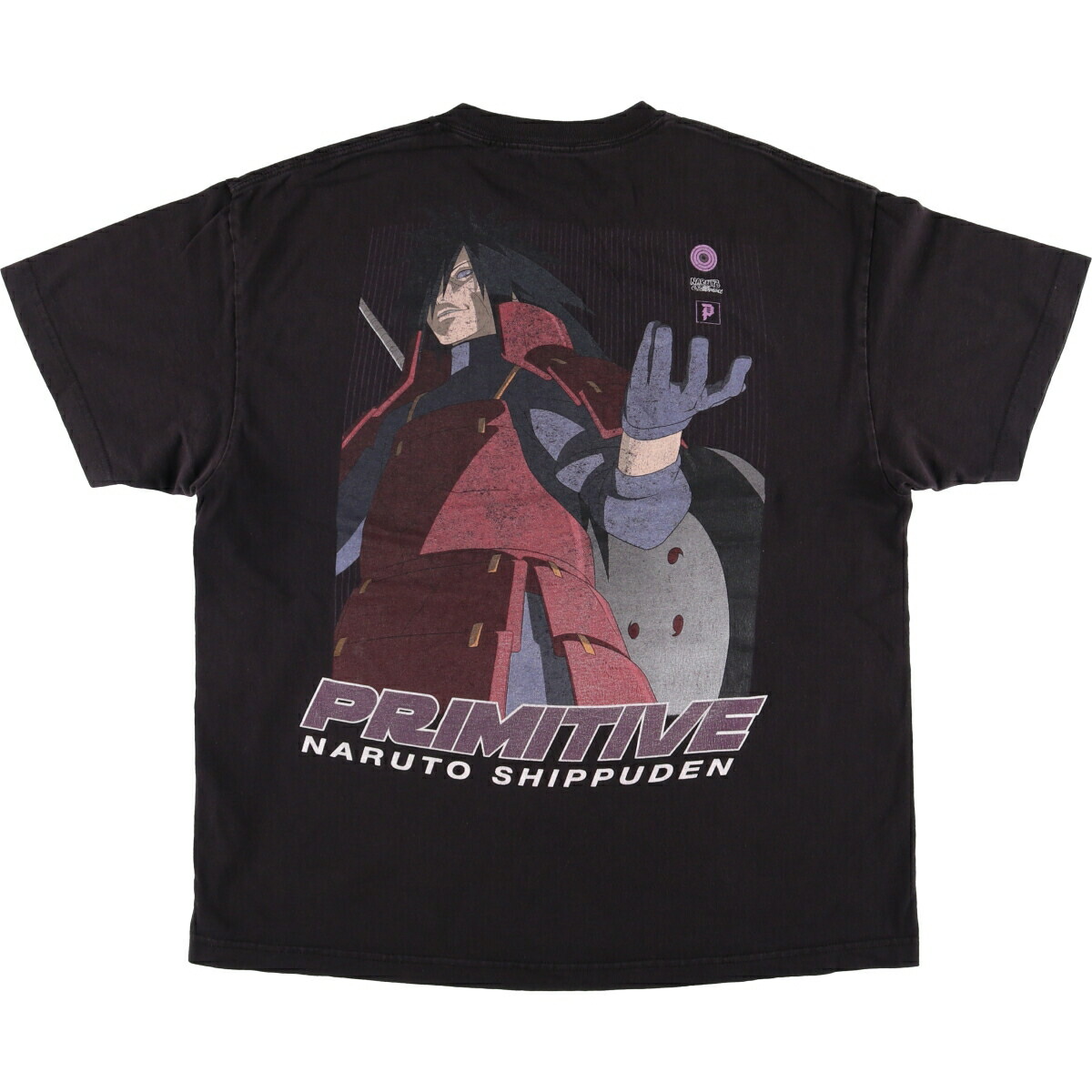 古着 プリミティブ Primitive NARUTO ナルト うちはマダラ アニメ