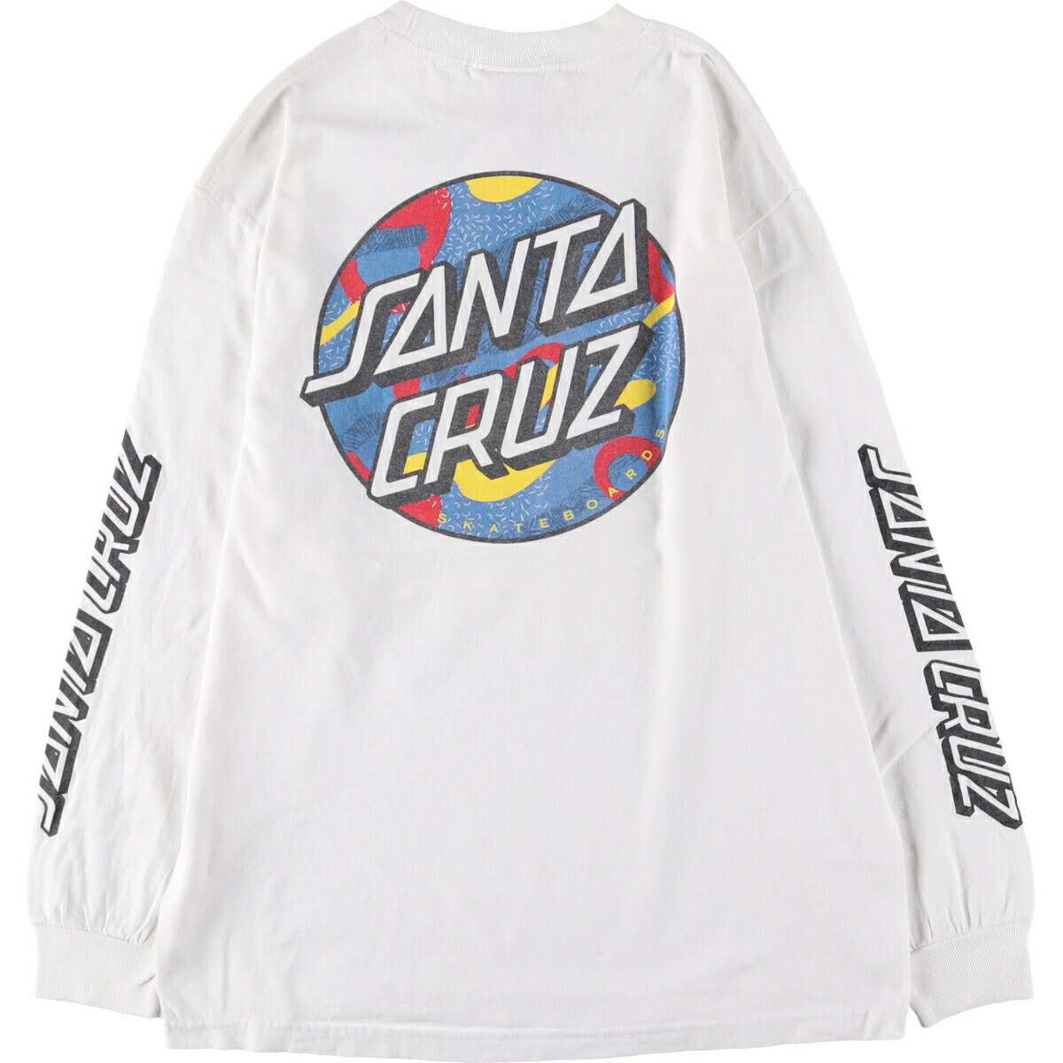 古着 00年代 NHS SANTA CRUZ サンタクルーズ ロングTシャツ ロンT