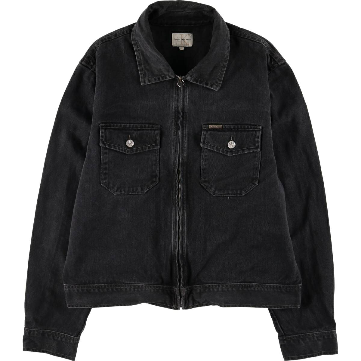 古着 90～00年代 カルバンクライン Calvin klein ブラック デニム