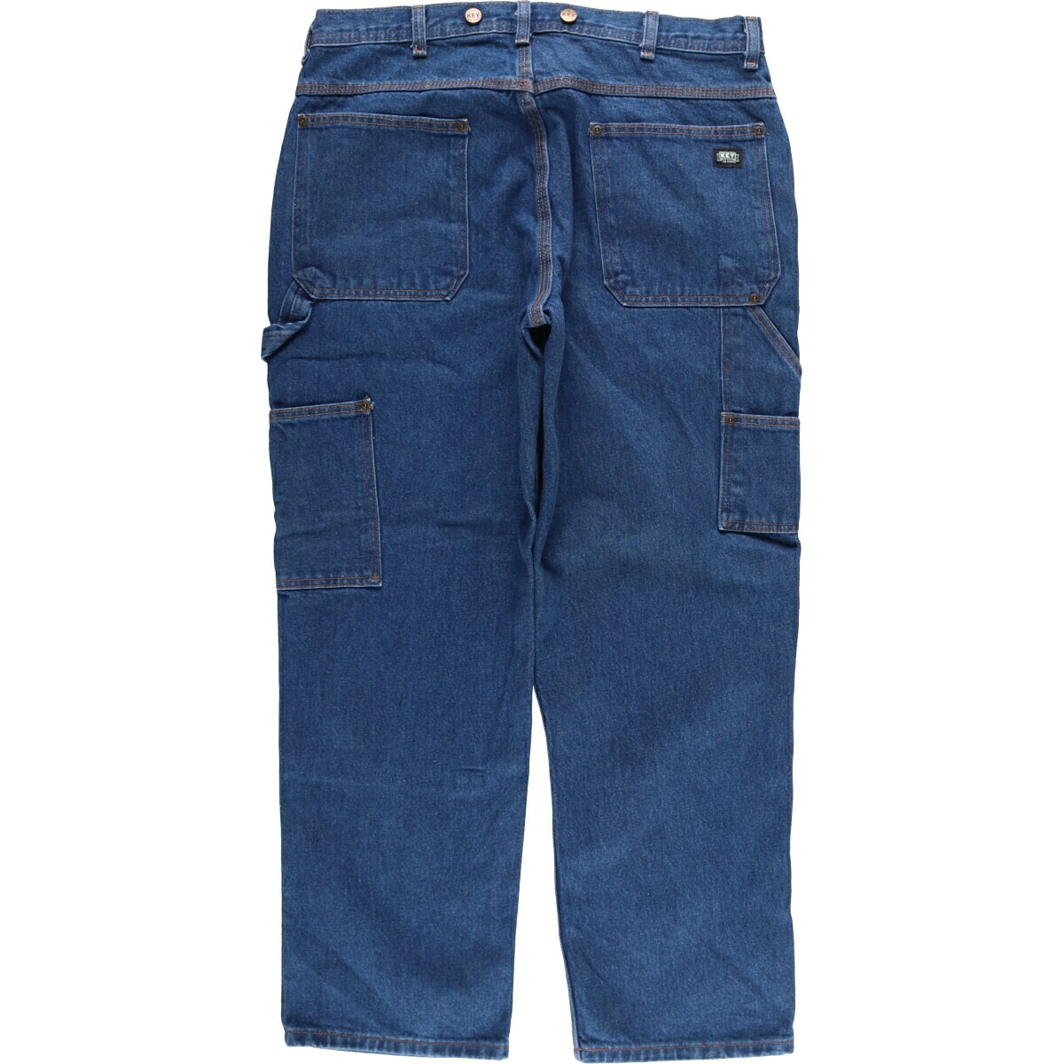 古着 キー Key ダブルニー デニムペインターパンツ メンズw36相当
