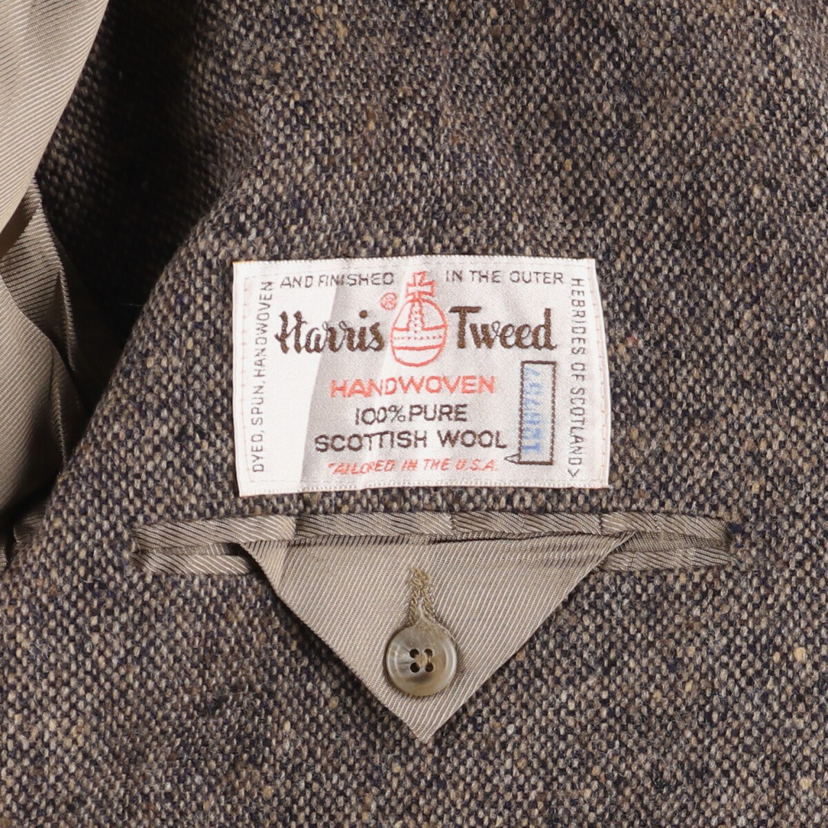 古着 ～90年代 オービス ORVIS Harris Tweed ハリスツイード ウール