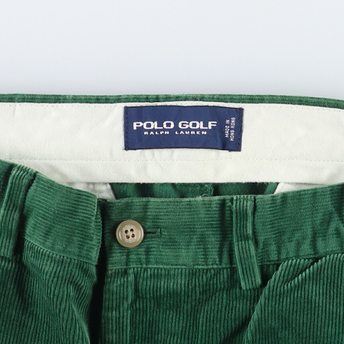 古着 ラルフローレン Ralph Lauren POLO GOLF ポロゴルフ コーデュロイ