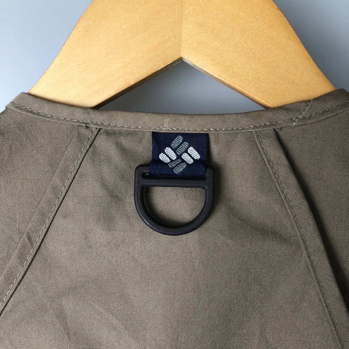 古着 80年代 コロンビア Columbia 紺タグ フィッシングベスト メンズL