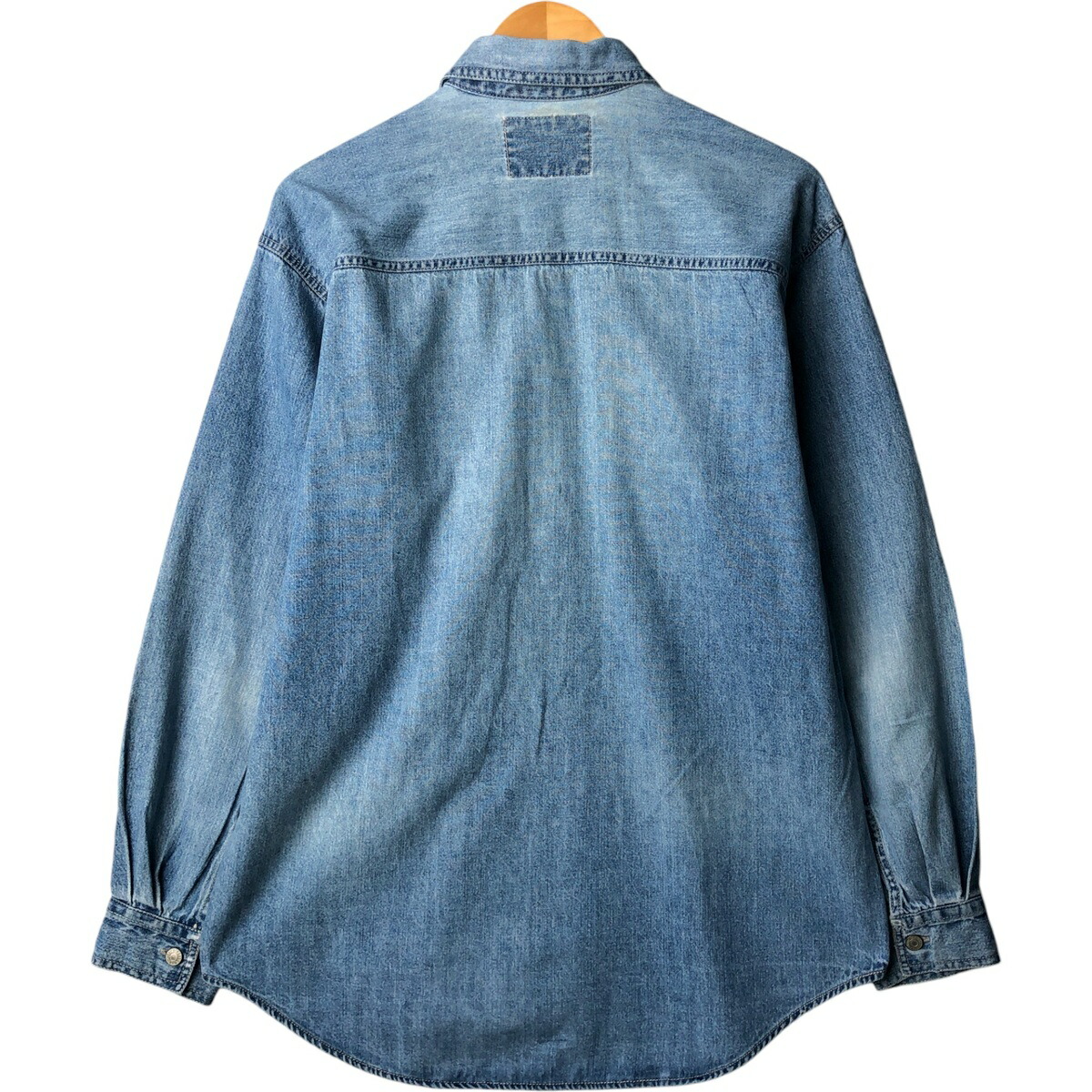 古着 90年代 リーバイス Levis 長袖 デニムシャツ メンズM相当