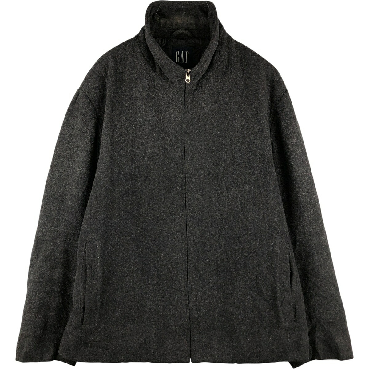 古着 90年代 ギャップ GAP オールドギャップ 中綿入り ウールハーフ