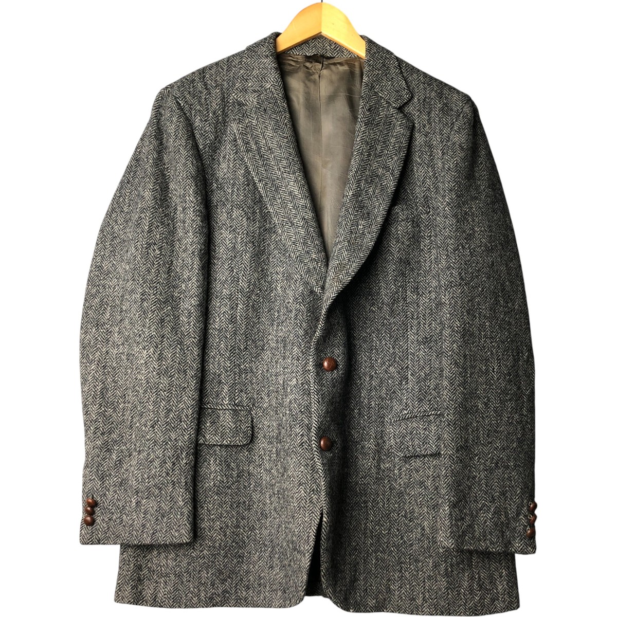 古着 70～80年代 ハリスツイード Harris Tweed ATWOOD ヘリンボーン
