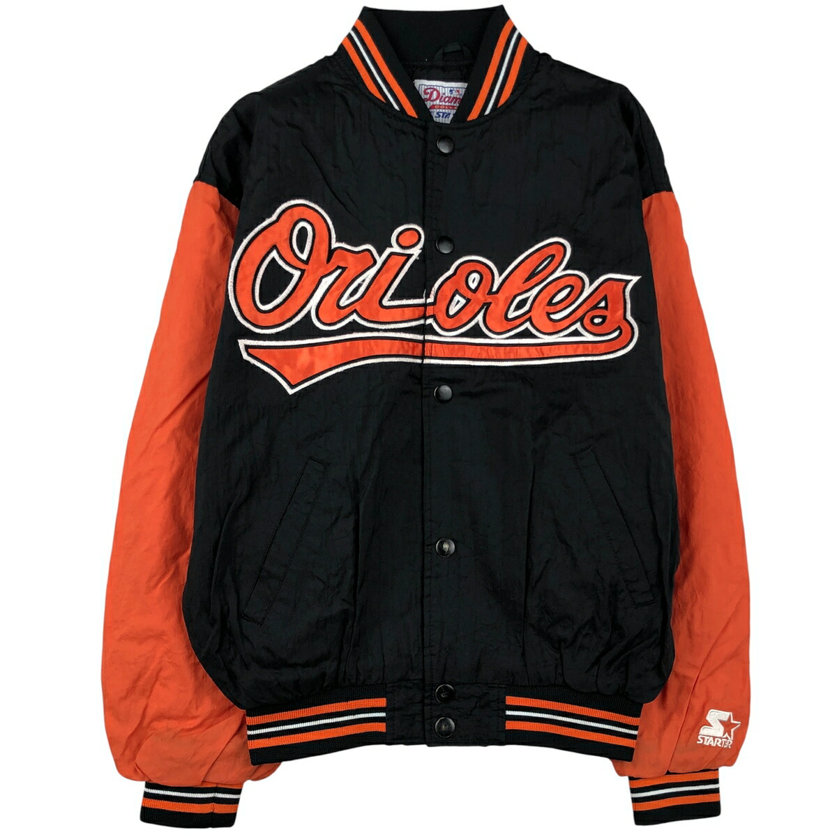 古着 90年代 スターター Starter MLB BALTIMORE ORIOLES ボルチモア