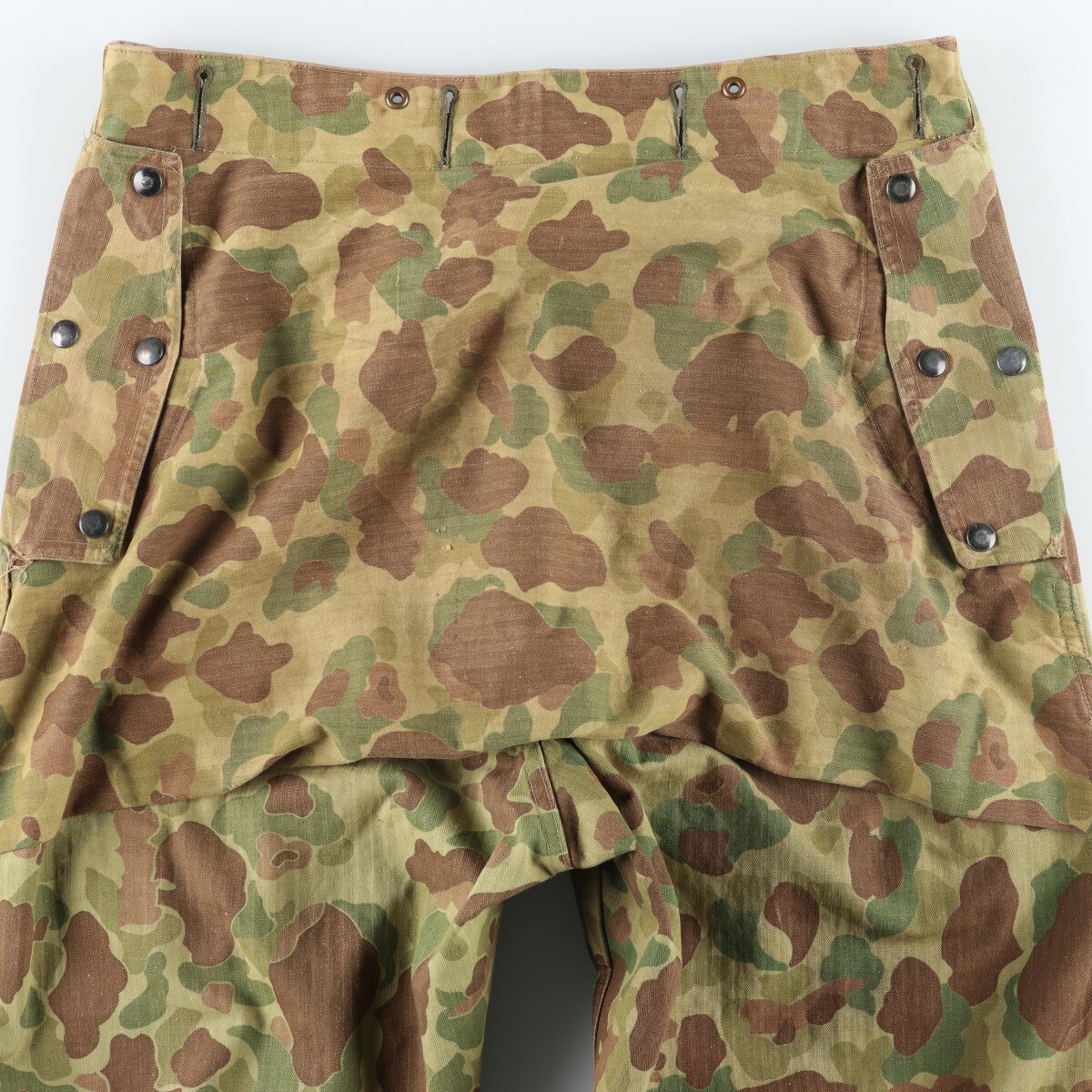 古着 40年代 米軍実品 USMC P-1994 ダックハンターカモ 迷彩柄 HBT