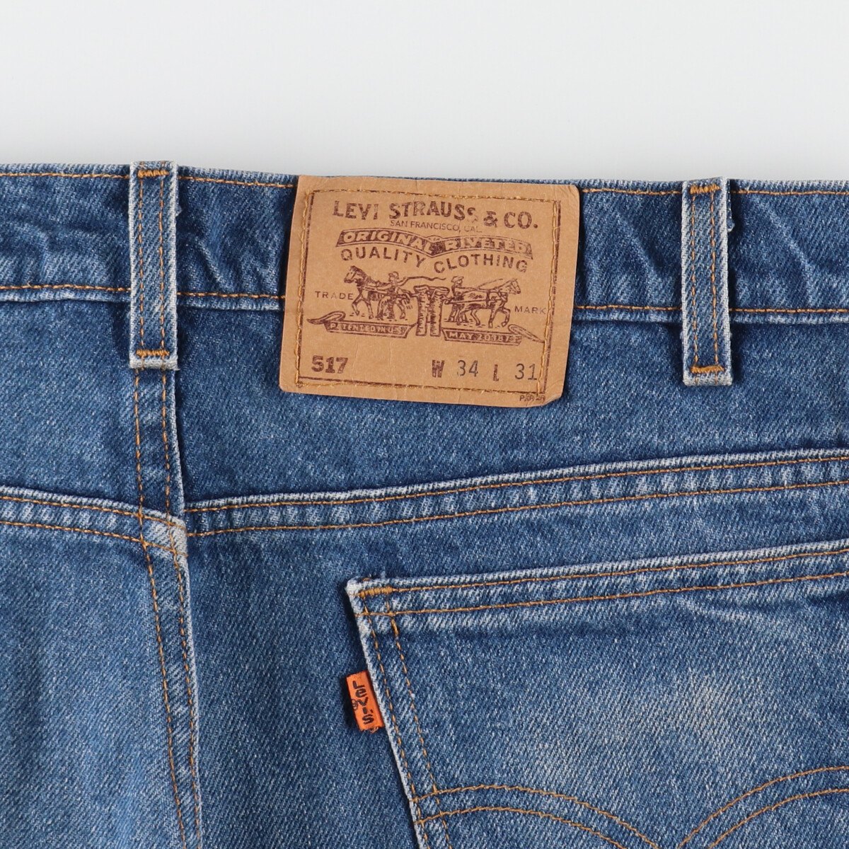 90s USA製 Levi's 517 フレアデニム オレンジタブ W32 90s Levi's 517