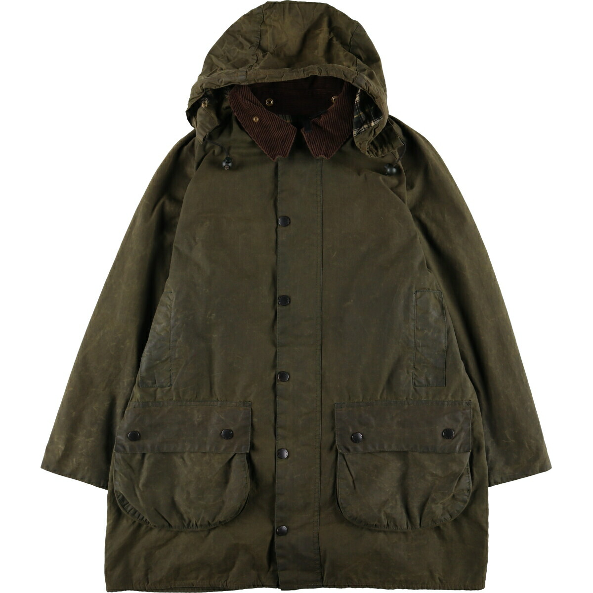 古着 90年代 バブアー Barbour GAMEFAIR ゲームフェアー 旧3ワラント