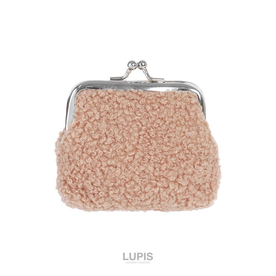 プードルファーがま口ポーチ - バッグ・ポーチ・財布を激安で通販販売