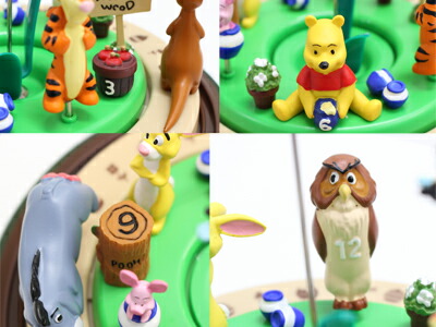 試用レポート： リズム時計 ジオラマからくり置時計／くまのプーさん