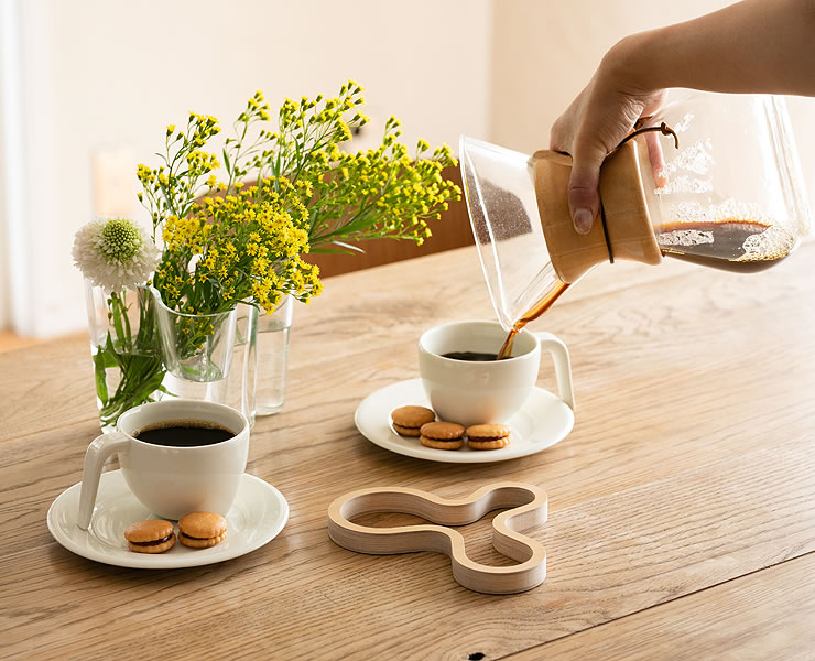 楽天市場】majamoo（マヤムー） 白樺のポットスタンド M ※代引き