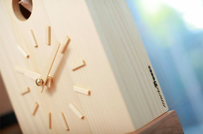 掛け時計 more trees モア トゥリーズ 鳩時計 掛時計 はと時計 かけ