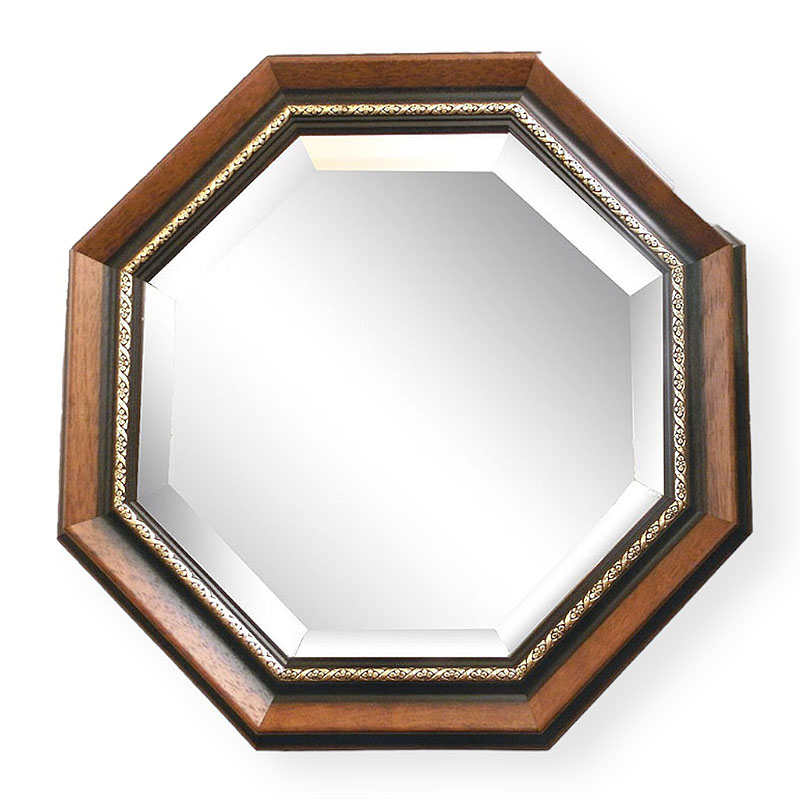 楽天市場】鏡 壁掛け イタリア製 八角ミラー 壁掛け 八角形 鏡