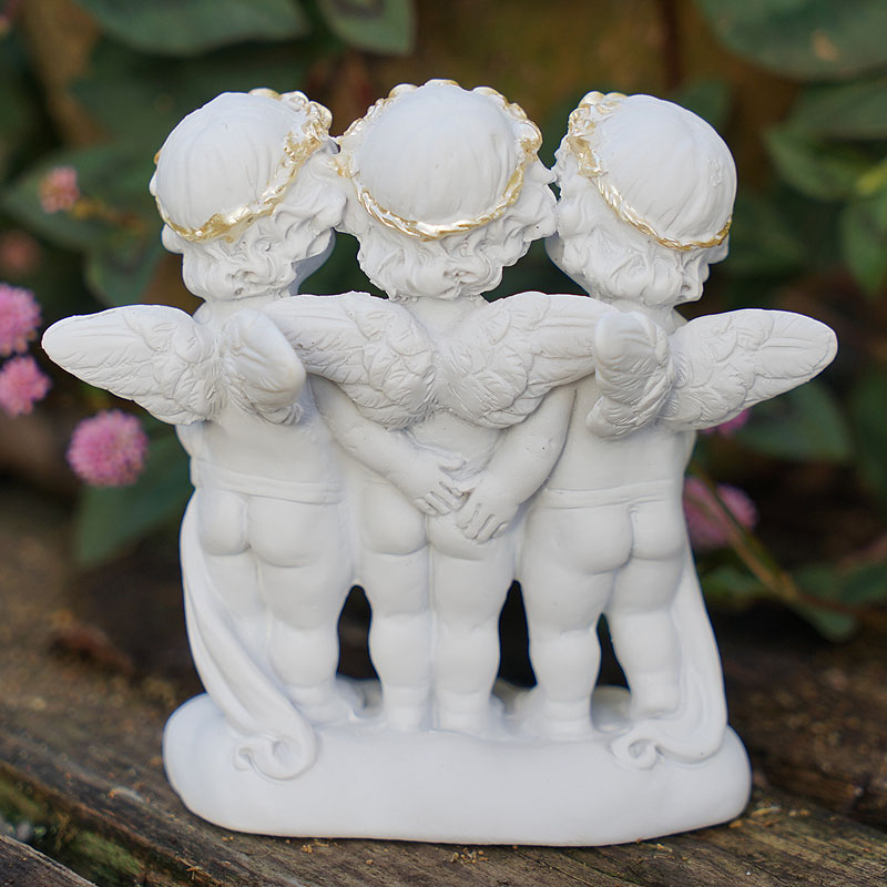 楽天市場】エンジェル 置物 エンジェル3人・絵本 天使 置物 天使雑貨