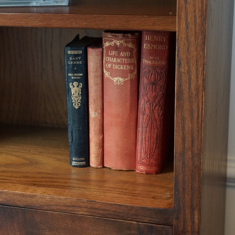 楽天市場】アンティーク家具 リプロダクト ブックケース ブック