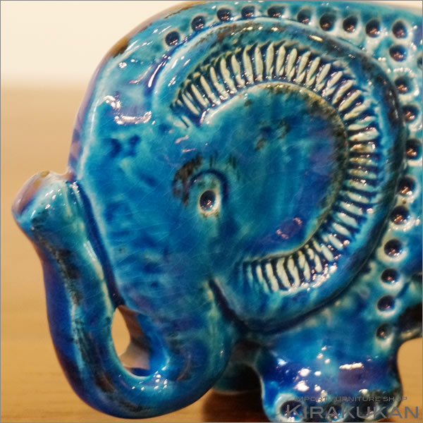 楽天市場】BITOSSI ビトッシ ゾウ 象 置物 リミニブルー イタリア雑貨