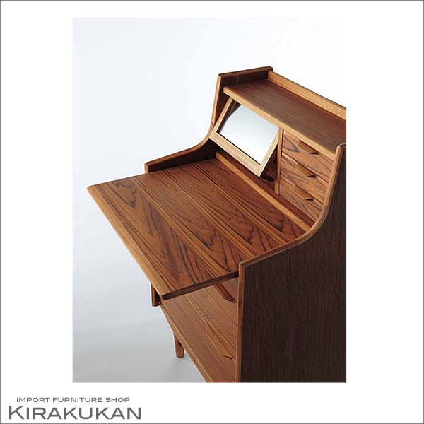 楽天市場】北欧スタイル家具 EDDA エッダ ライティング ビューロー 鏡