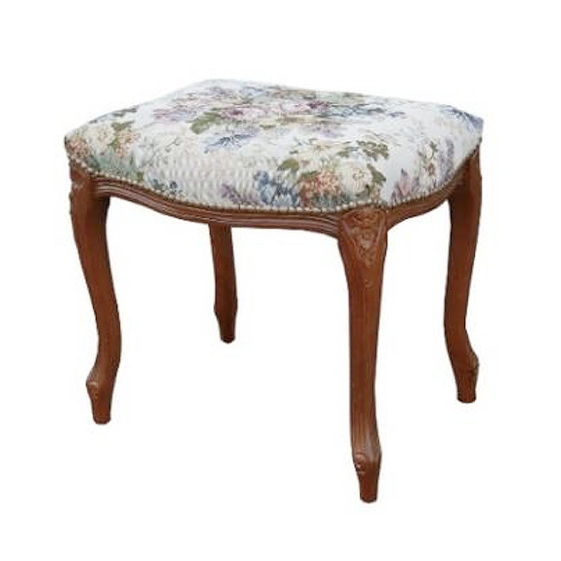 楽天市場】イタリア製 スツール ファブリック ストライプ柄 猫脚