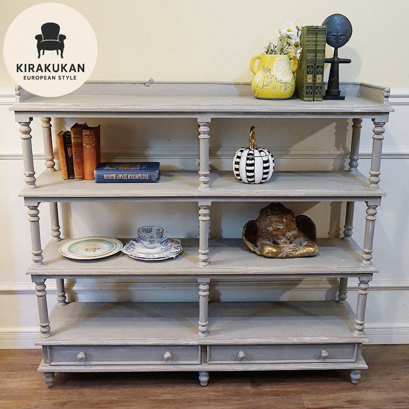 英国ビンテージシャビーグレーホワイトシェルフ 楽天市場】フレンチ