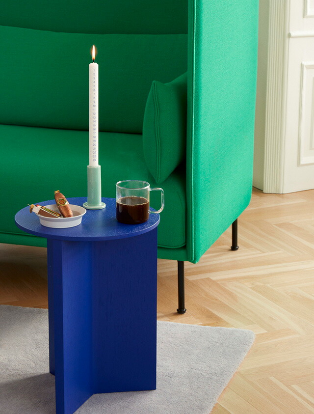 お取り寄せ】HAY (ヘイ) Slit Table Wood スリットテーブル Round XL