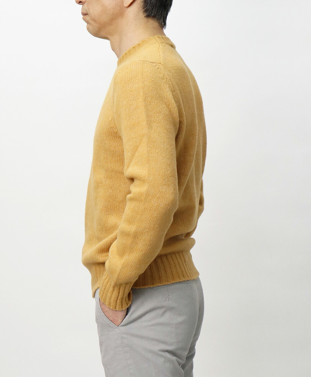 グランサッソ / GRANSASSO / クルーネック カラーニット / 3151-19100