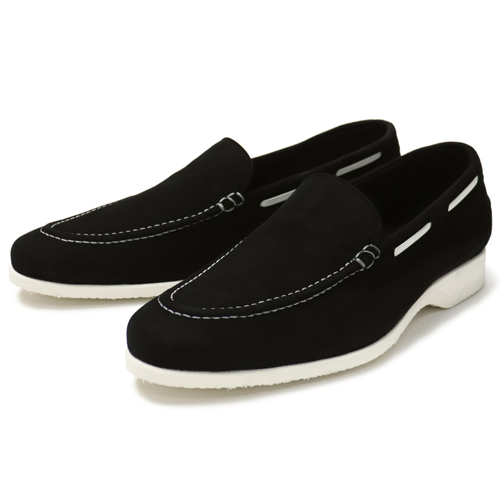 フェランテ / FERRANTE / ネイビーエム / NAVY M / スエード デッキ