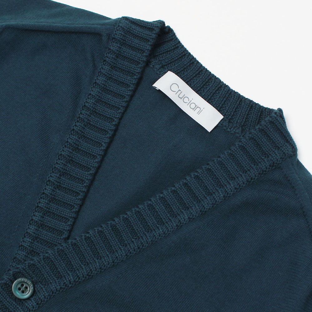 クルチアーニ / Cruciani / Vネック ニット カーディガン / コットン