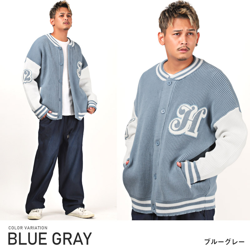 ANIECA スタジャン グレー/アイボリー ANIECA（アニーカ）の